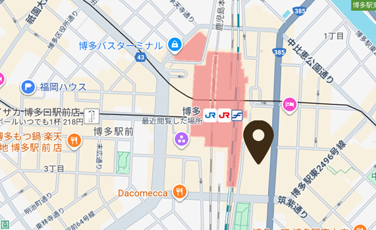 福岡店 地図