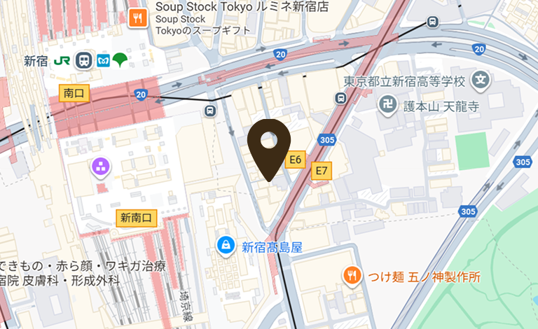 東京店 地図